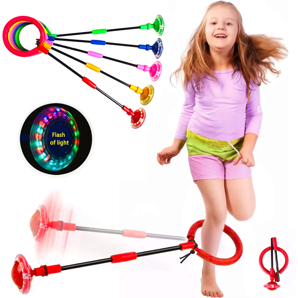 Kids Outdoor Entertainment - Flash Jumping Rope Ball Kids One