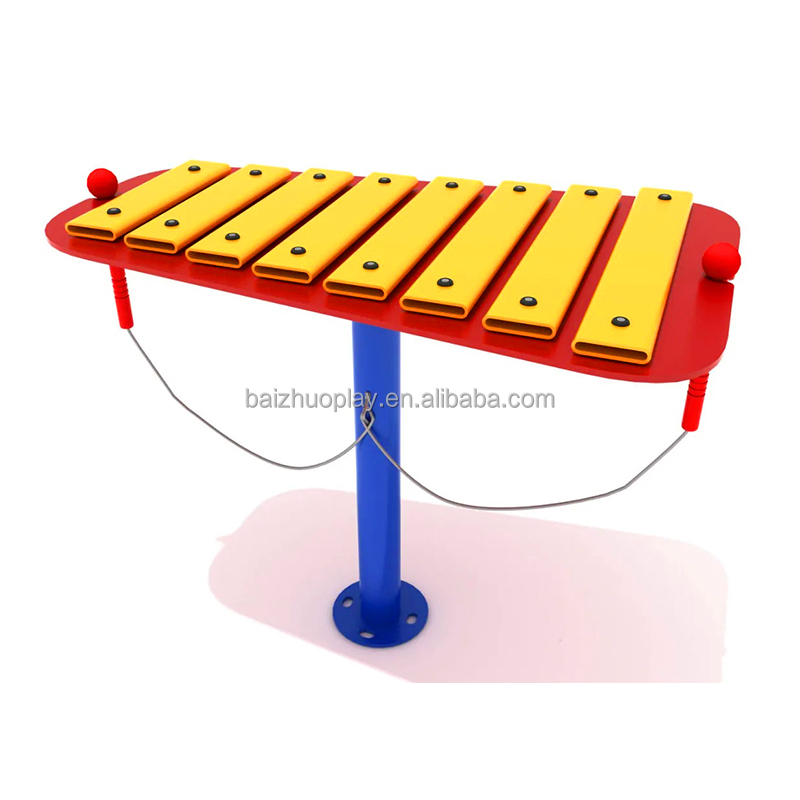 Kids Outdoor Instruments - Kids Outdoor Metal Xylophone Chime Percussion
