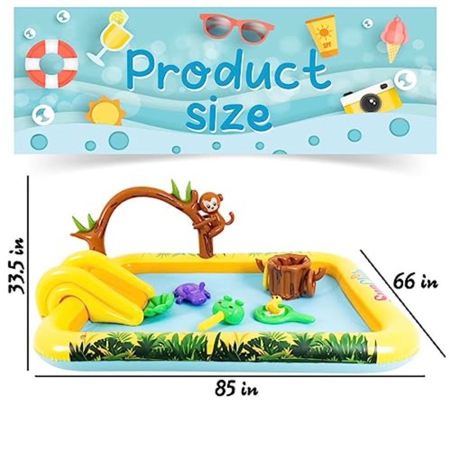 Outdoor inflatable jungle anim - огляд і ціна Kids Outdoor Garden