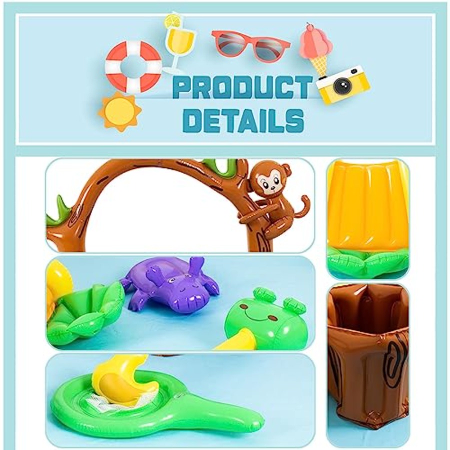 Outdoor inflatable jungle anim - огляд і ціна Kids Outdoor Garden