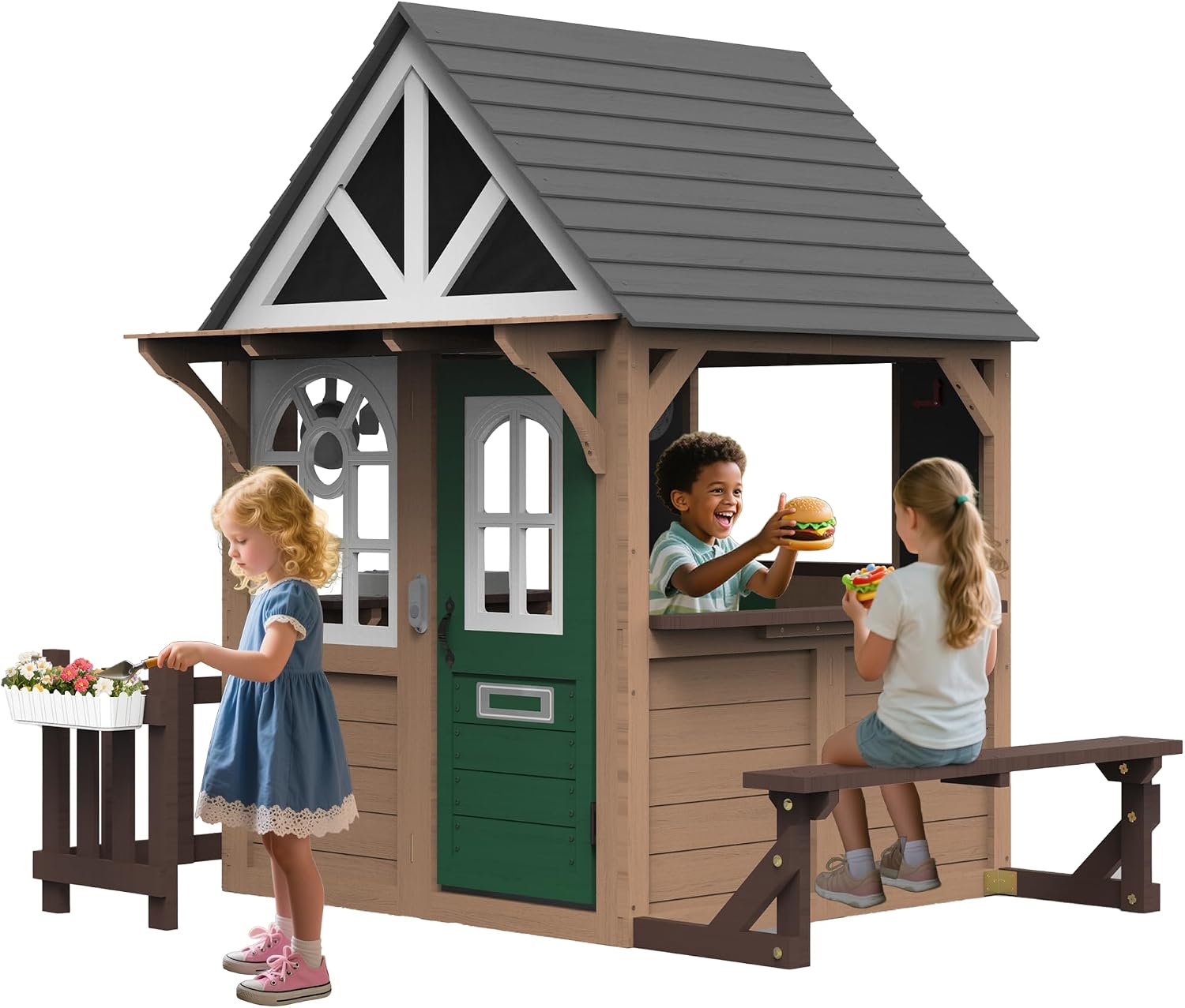 Seizeen Outdoor Play House for - огляд і ціна Kids Outdoor Playhouse