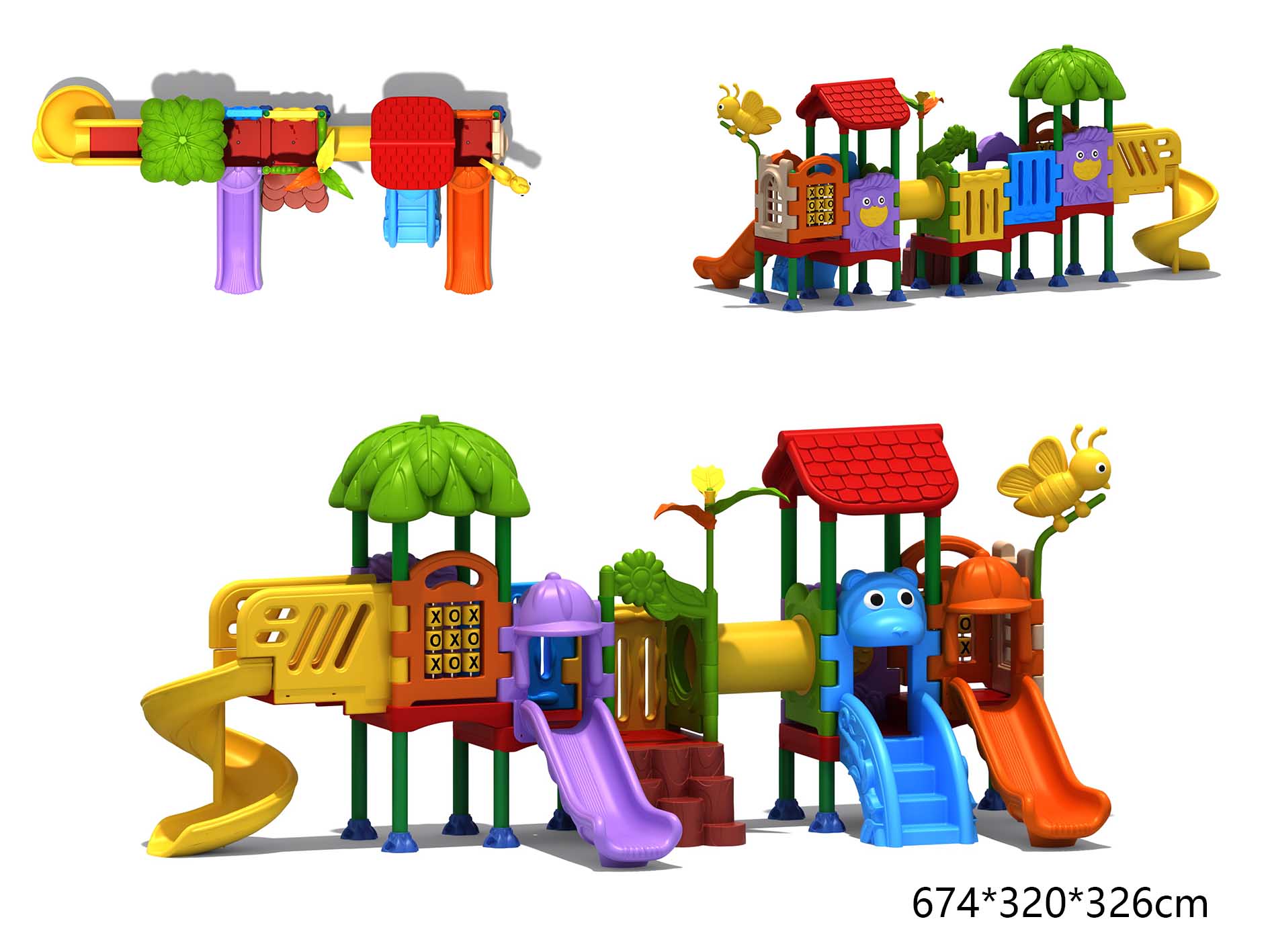 KID Playground Playhouse Sets  - огляд і ціна Kids Outdoor Playhouse