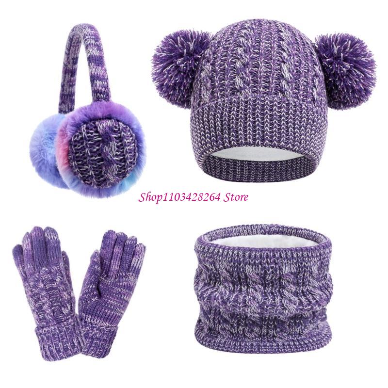Boy Girls Winter Hat Scarf Glo - огляд і ціна Kids Outdoor Gloves