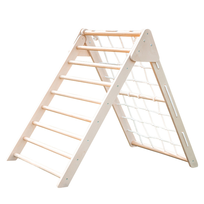 Foldable Wooden Triangle Climb - огляд і ціна Kids Outdoor Wooden Playset