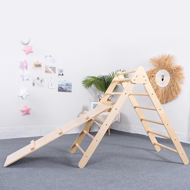 Foldable Wooden Triangle Climb - огляд і ціна Kids Outdoor Wooden Playset