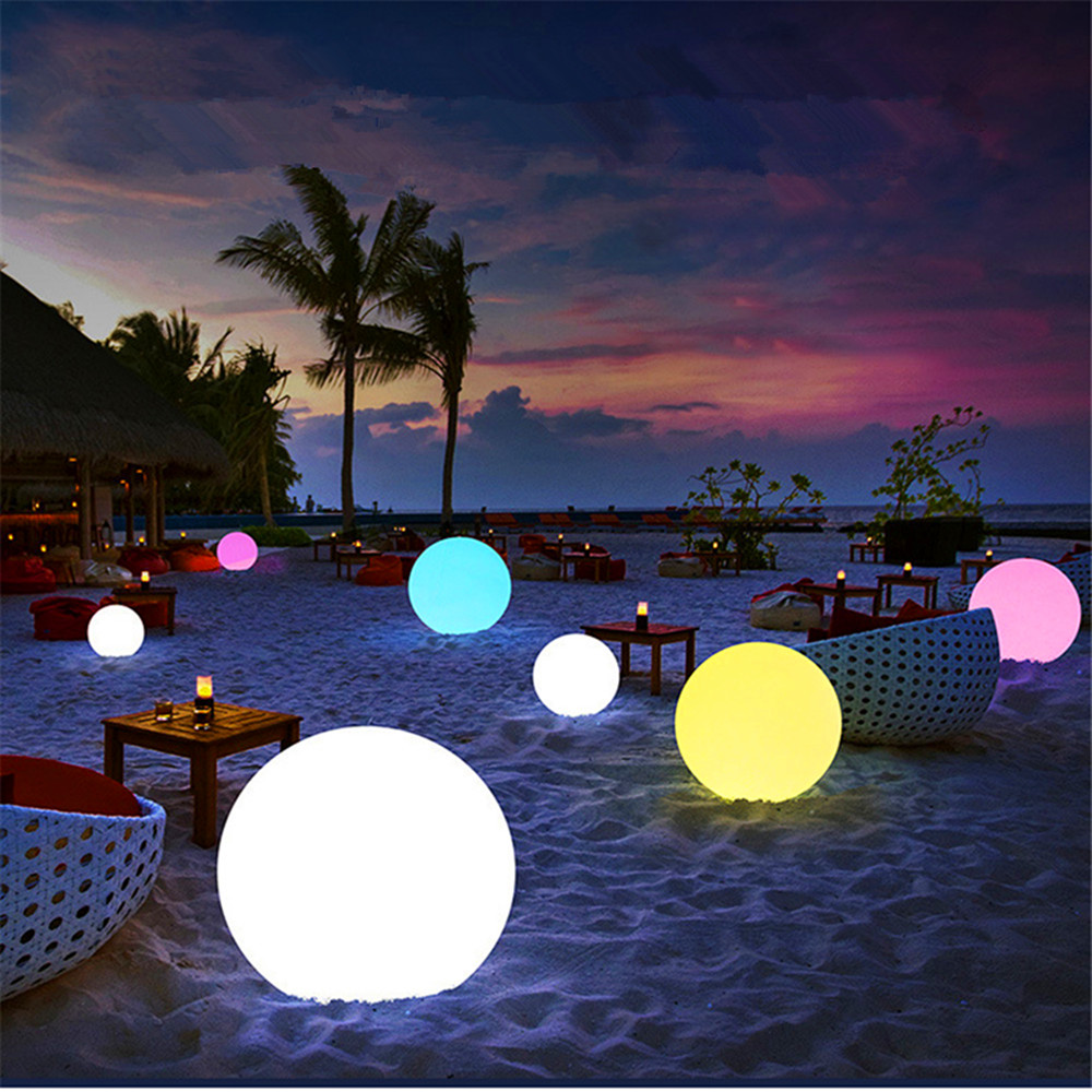 Rechargeable LED Glowing Ball  - огляд і ціна Kids Outdoor Garden