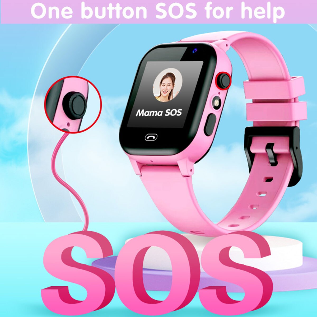 Kids Smart Watch SOS Call Outd - огляд і ціна Kids Outdoor Wear