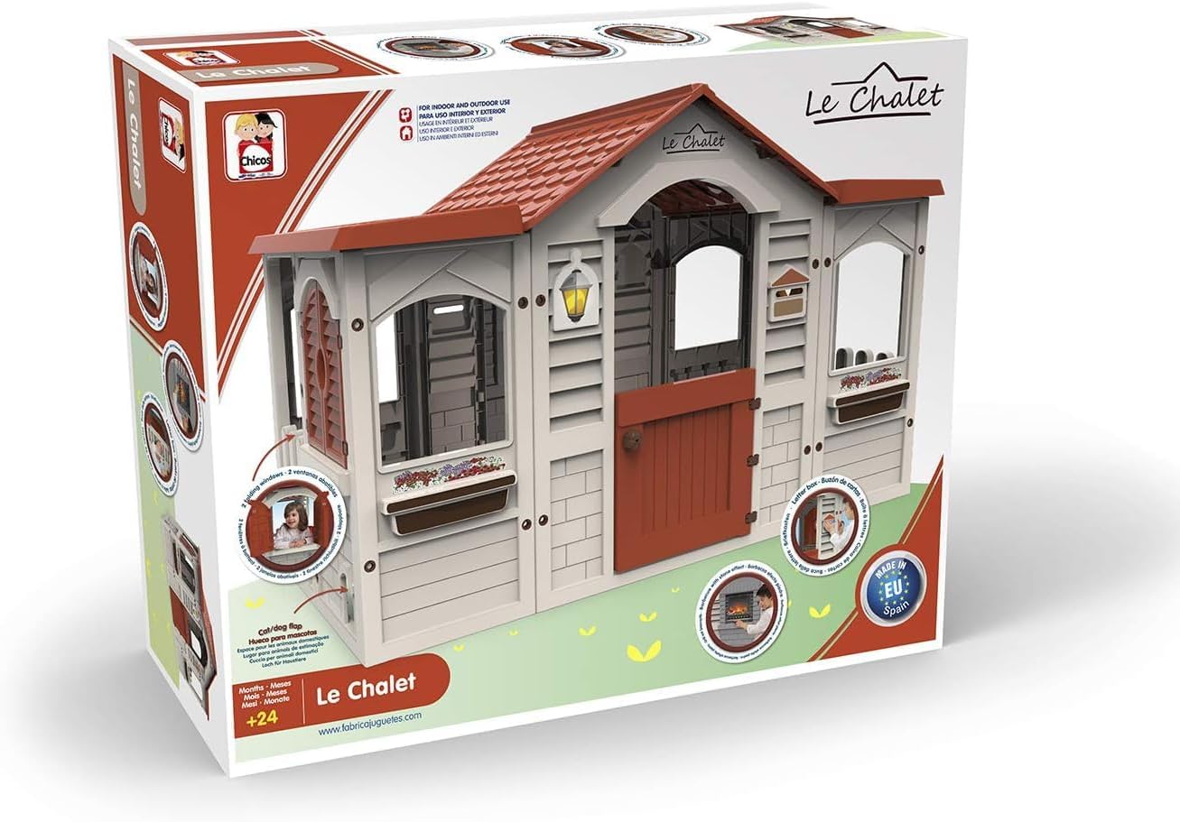 Le Chalet Grand Cottage Playho - огляд і ціна Kids Outdoor Playhouse