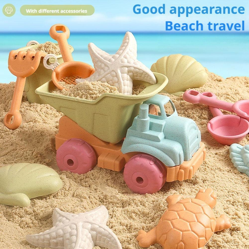 7Pcs Beach Sand Toys Set for C - огляд і ціна Kids Outdoor Entertainment