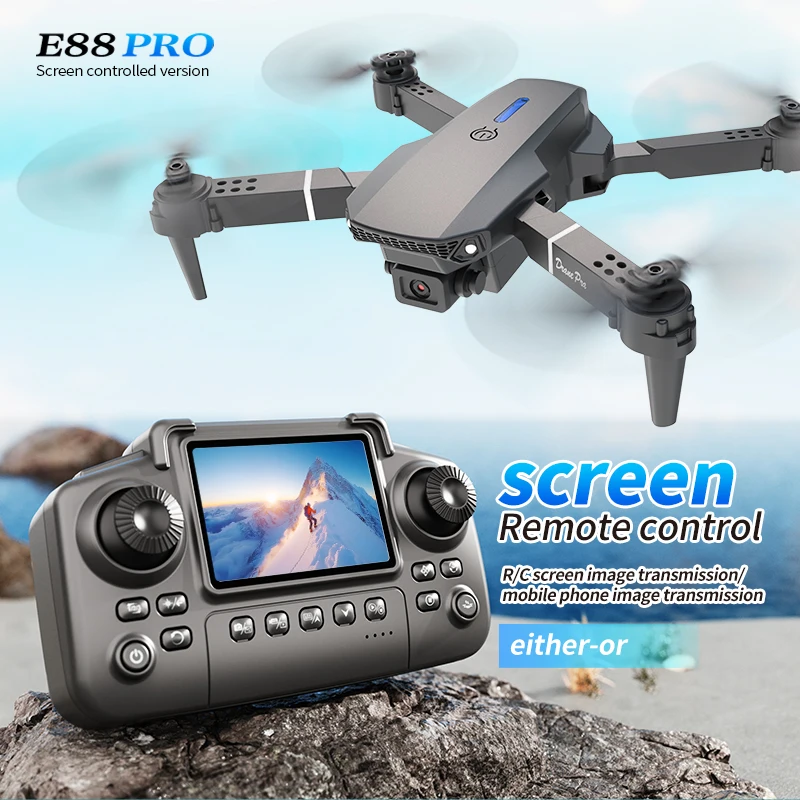 Professional E88 PRO Drone wit - огляд і ціна Kids Outdoor Entertainment