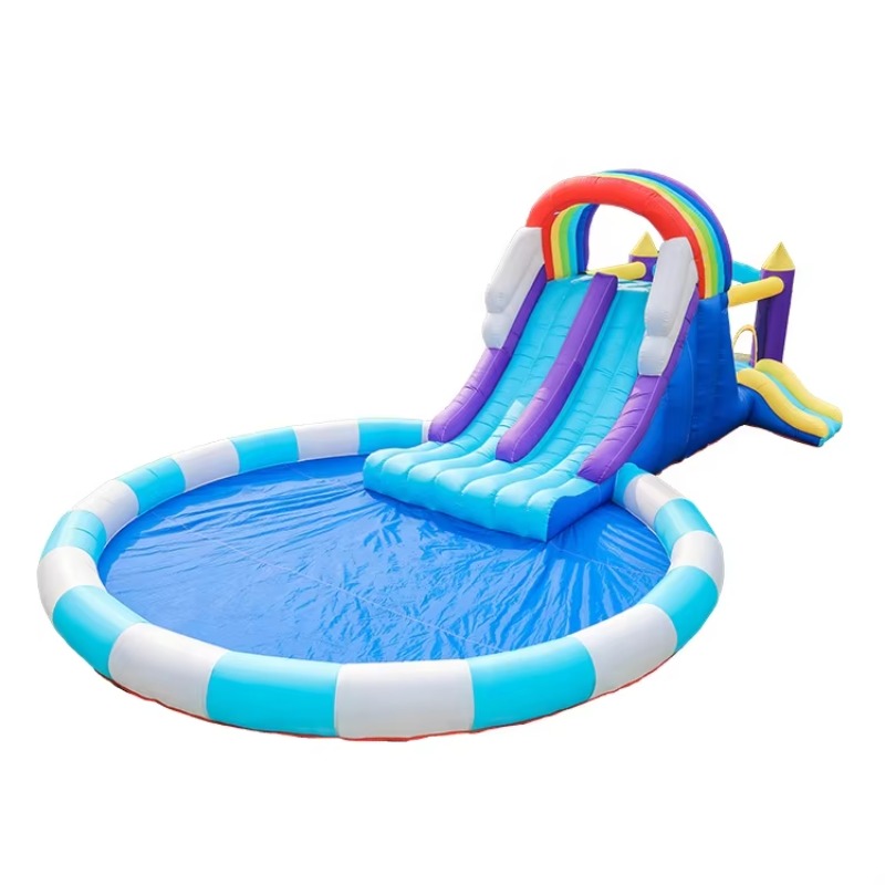 Giant Rainbow Inflatable Water - огляд і ціна Kids Outdoor Water