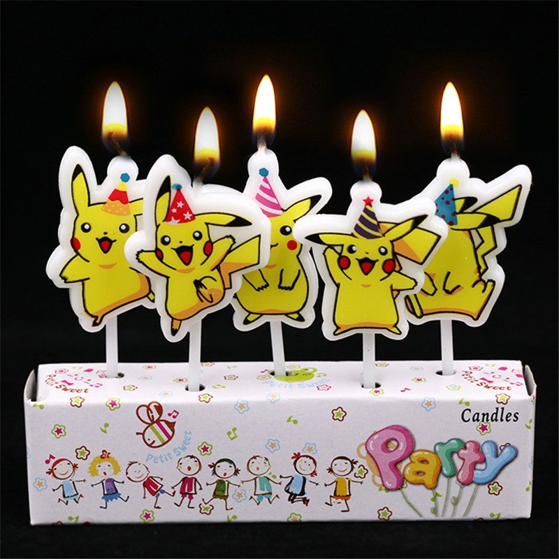 5pcs/lot Pokemon Birthday Cake - огляд і ціна Kids Outdoor Mud Kitchen Accessories