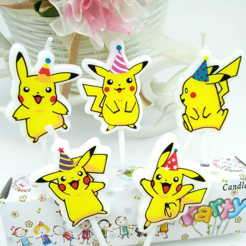5pcs/lot Pokemon Birthday Cake - огляд і ціна Kids Outdoor Mud Kitchen Accessories
