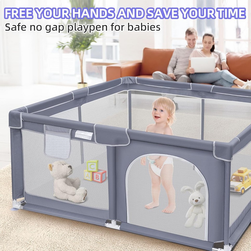 Baby Playpen, Extra Large Play - огляд і ціна Kids Outdoor Playhouse
