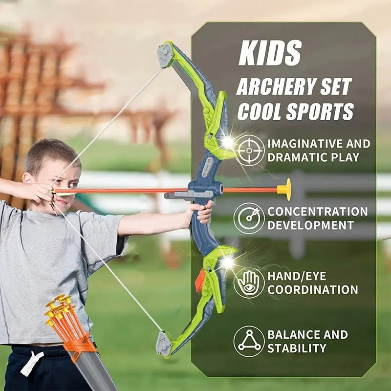 Kids Archery Bow and Arrow Set - огляд і ціна Kids Outdoor Archery Set