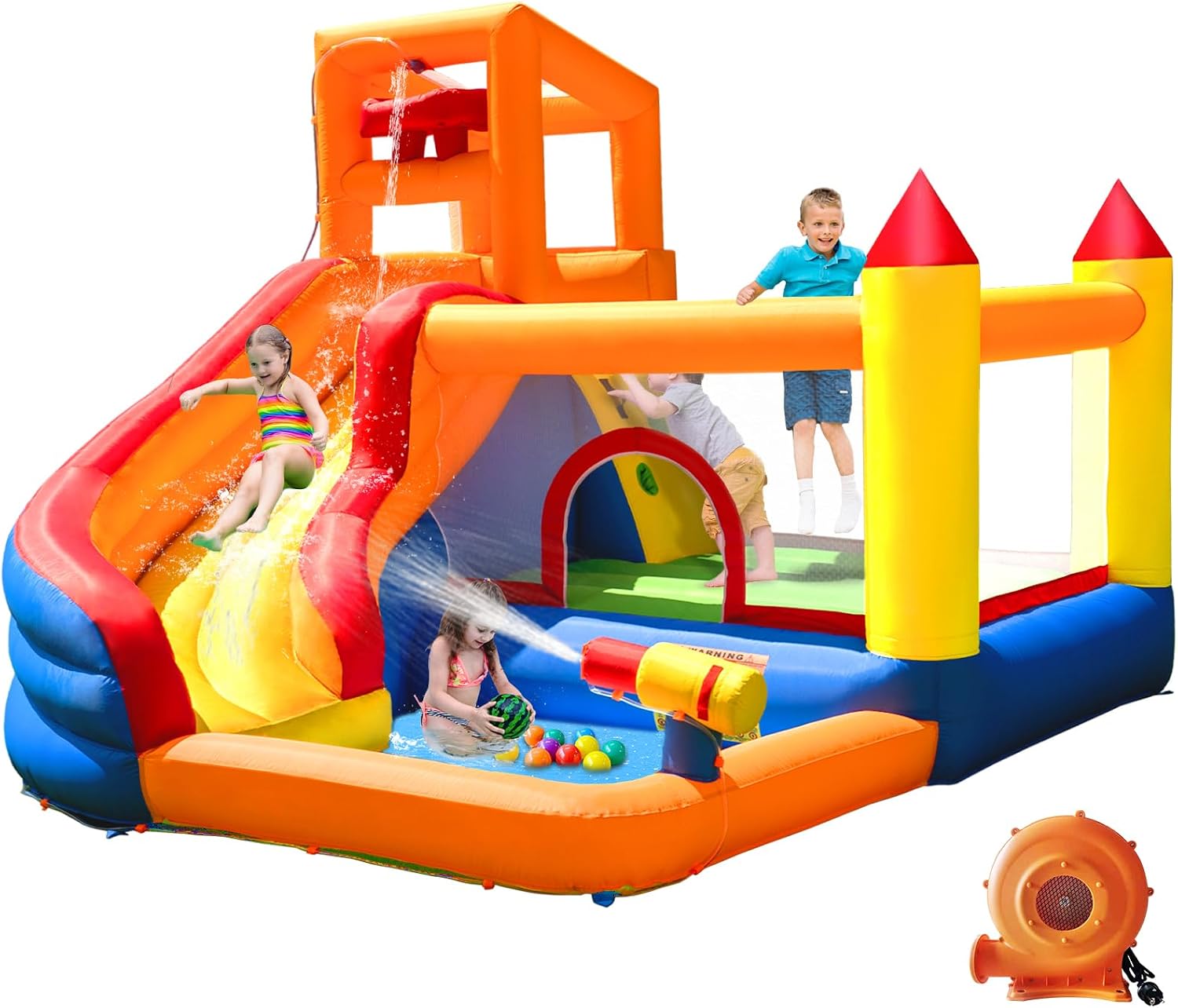 HuaKastro Inflatable Water Sli - огляд і ціна Kids Outdoor Playhouse