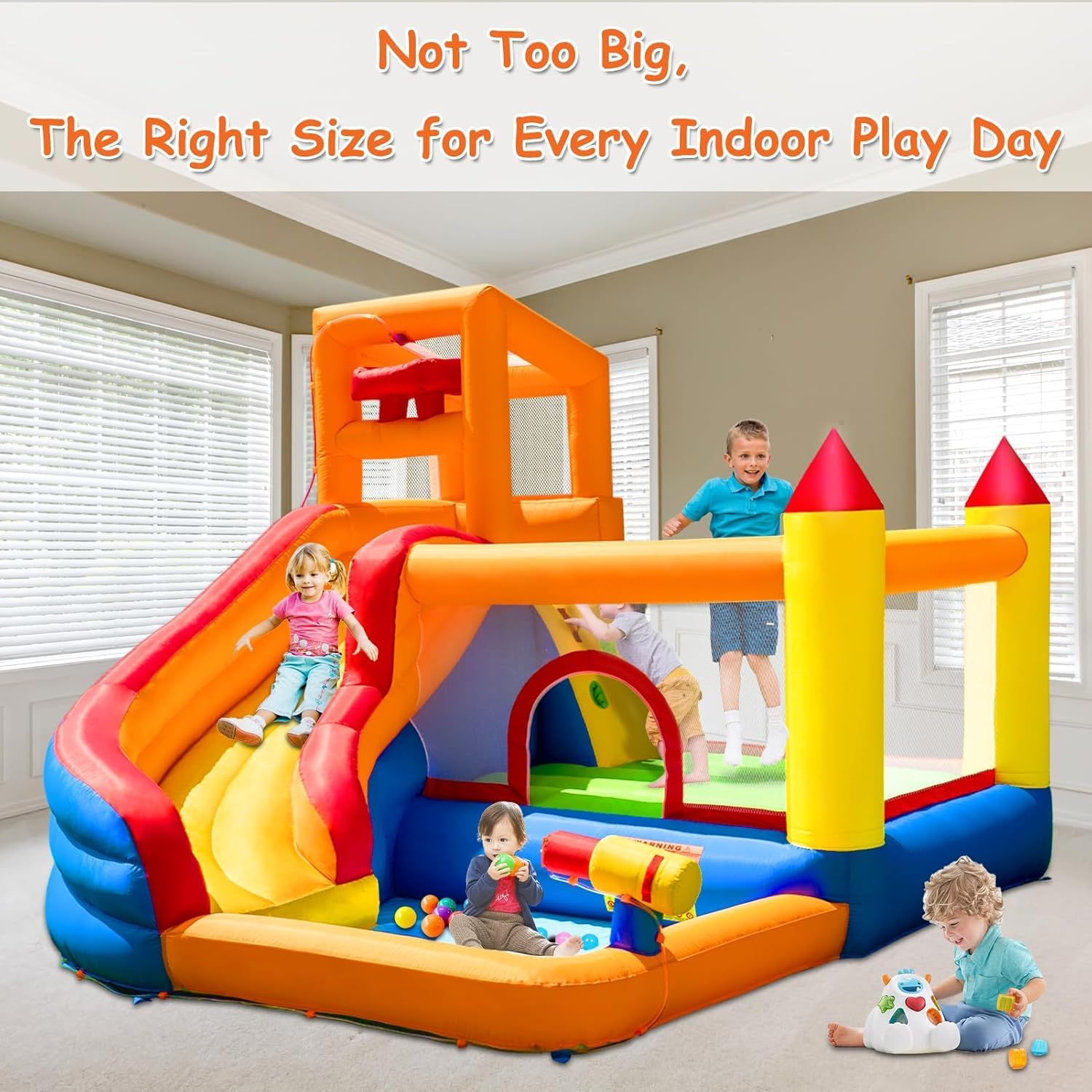 HuaKastro Inflatable Water Sli - огляд і ціна Kids Outdoor Playhouse