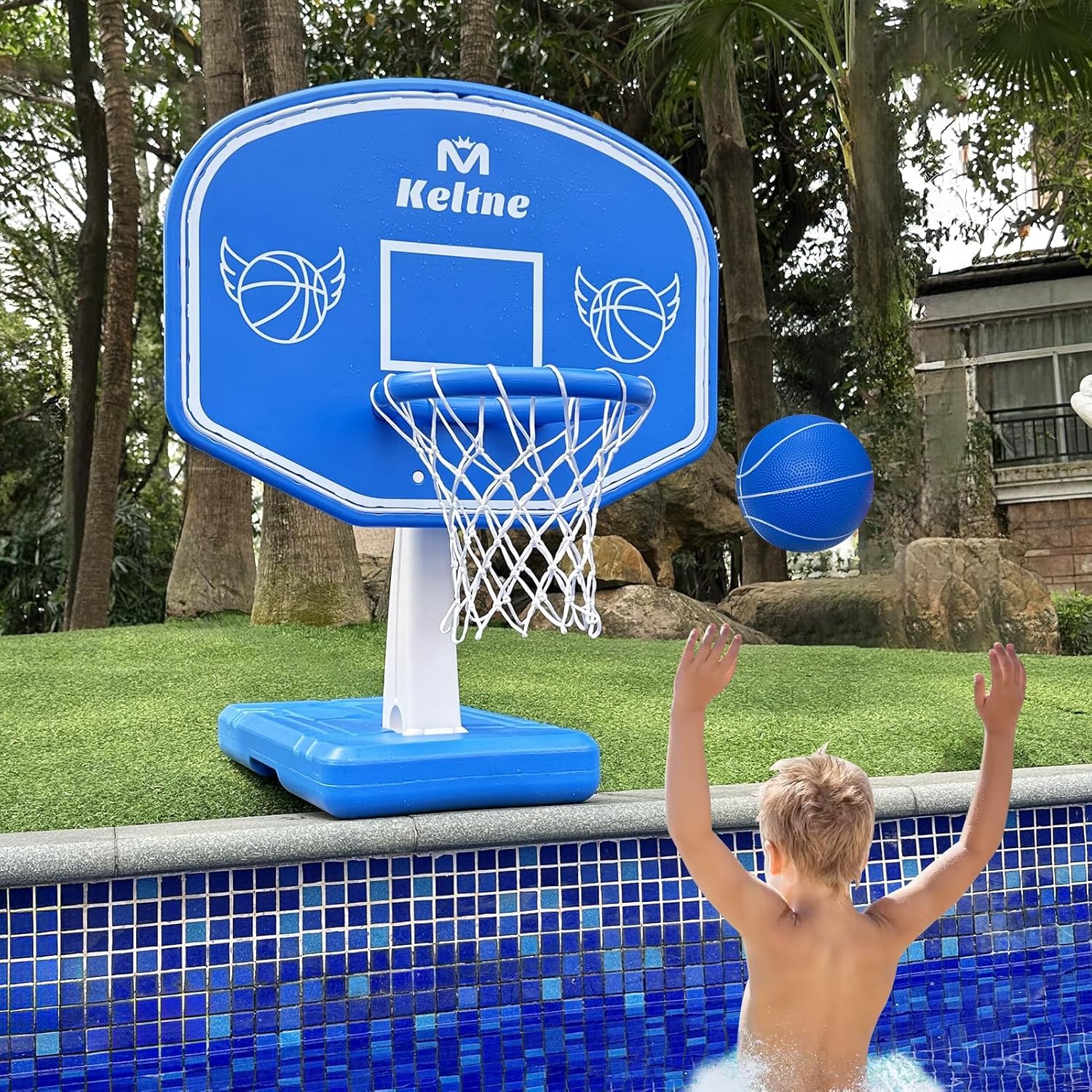 Large Swimming Pool Basketball - огляд і ціна Kids Outdoor Water