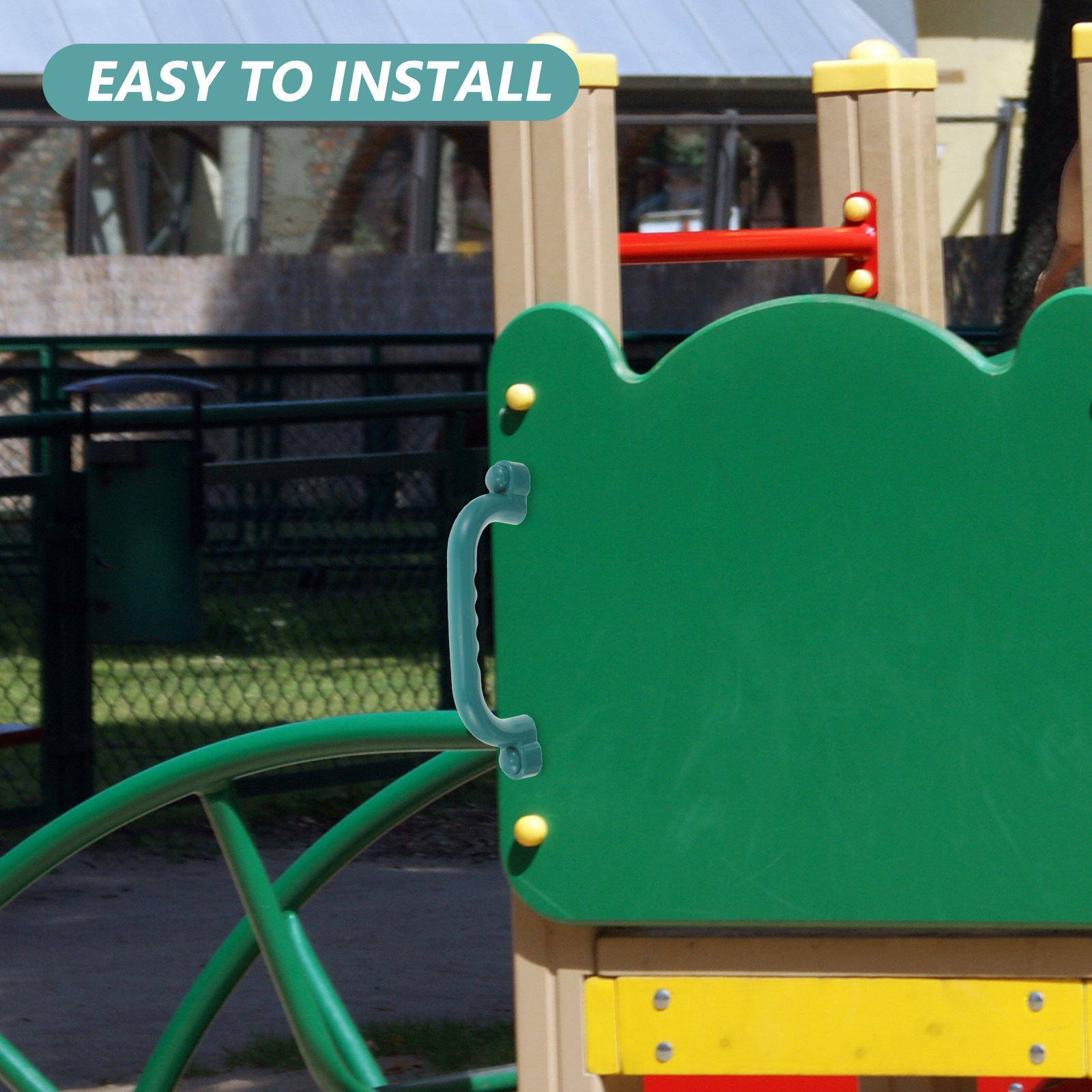 2Pcs Playground Climbing Handl - огляд і ціна Kids Outdoor Wooden Playset