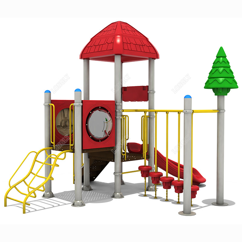 Red Plastic Slide for Kids LLD - огляд і ціна Kids Outdoor Garden