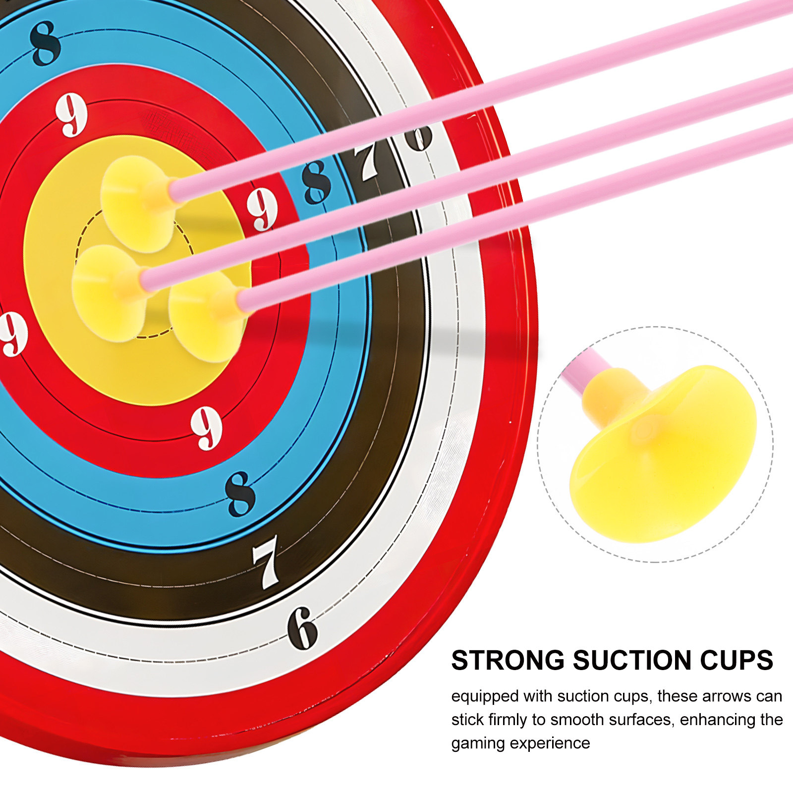 6Pcs Children Suction Cup Arro - огляд і ціна Kids Outdoor Archery Set