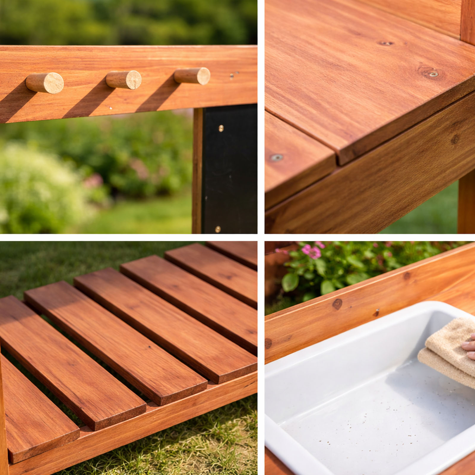 Wooden Potting Benches For Chi - огляд і ціна Kids Outdoor Garden