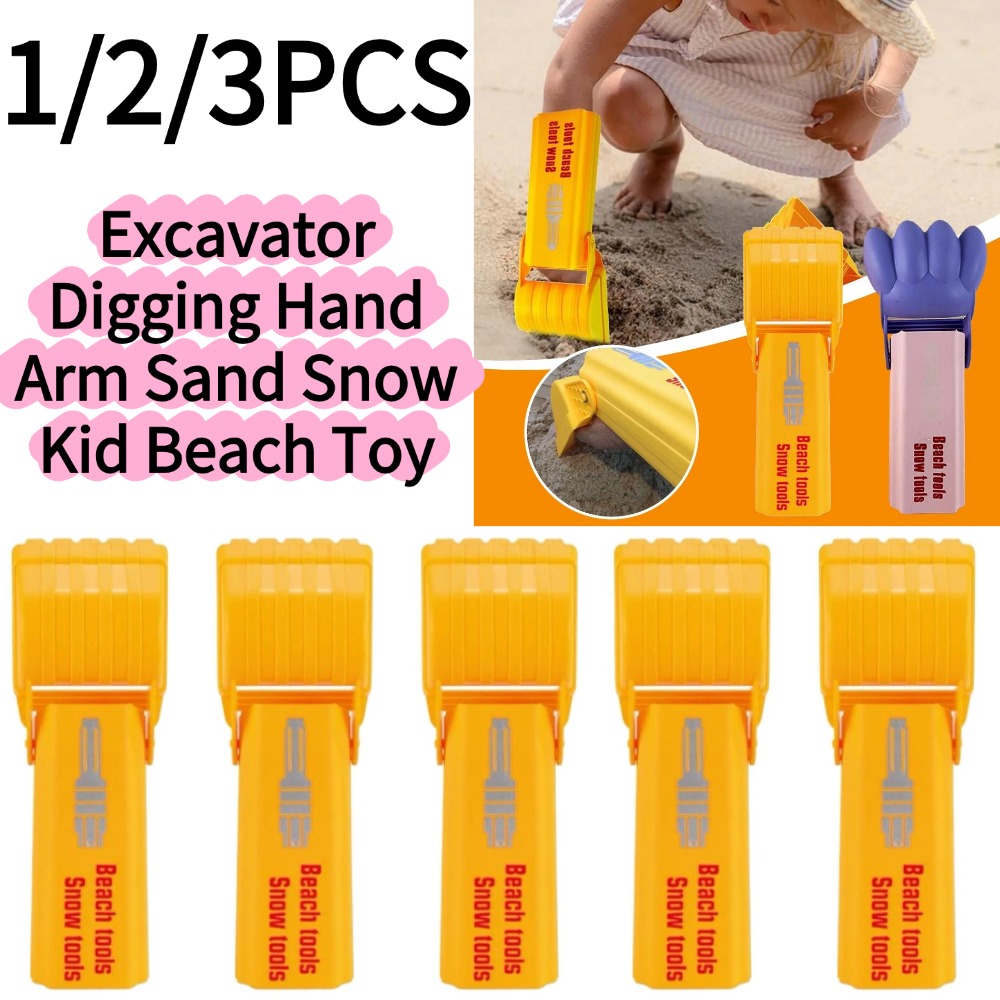 1/3PCS Excavator Digging Hand  - огляд і ціна Kids Outdoor Entertainment