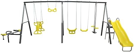 Sun Playground Metal A Fe Kids - огляд і ціна Kids Outdoor Swing Set With Slide