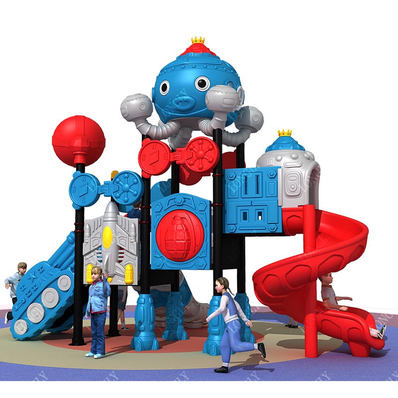 China Factory Kids Plastic Sli - огляд і ціна Kids Outdoor Garden