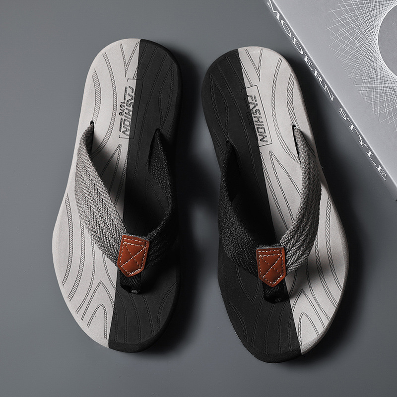 Men's Woven Striped Flip-flops - огляд і ціна Kids Outdoor Water