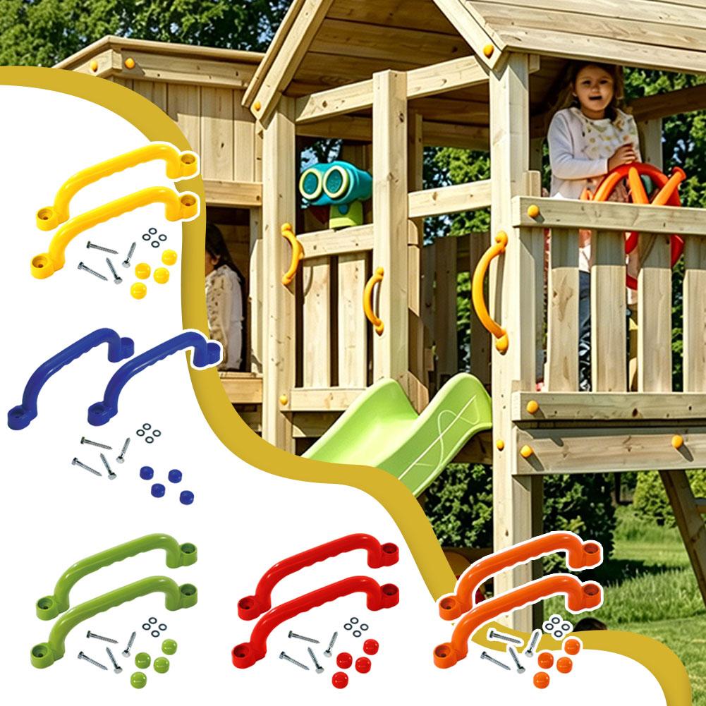 Playground Safety Handles For  - огляд і ціна Kids Outdoor Playhouse