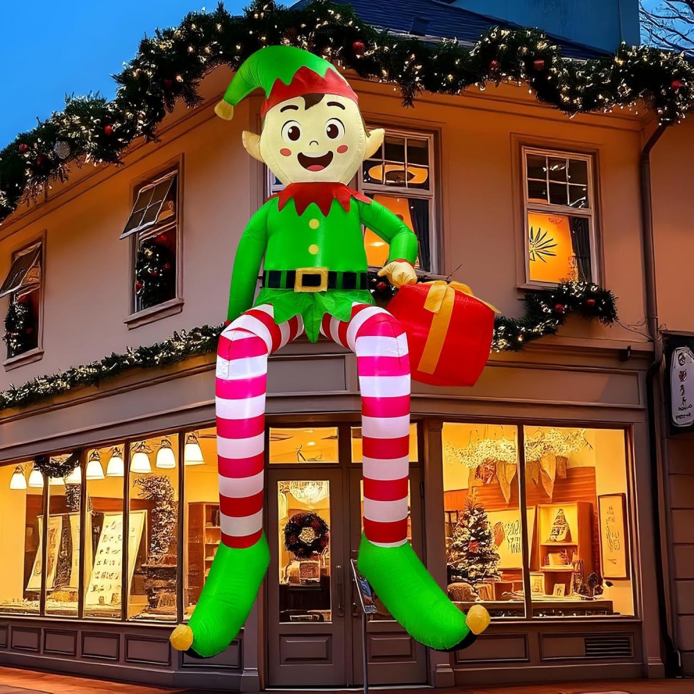8FT Christmas Inflatables Sitt - огляд і ціна Kids Outdoor Garden