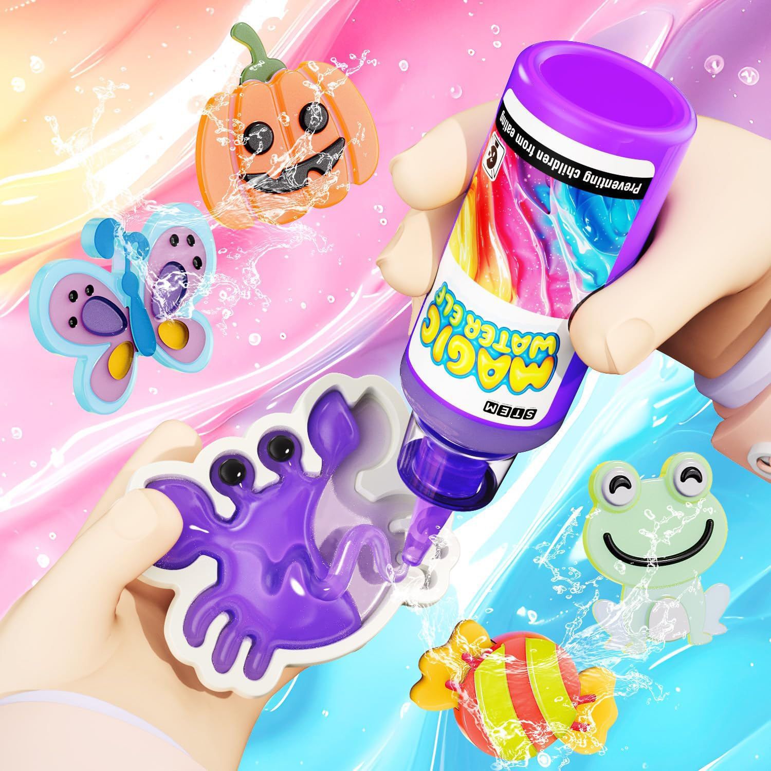Magic Gel Water Beads Toy: 12- - огляд і ціна Kids Outdoor Garden