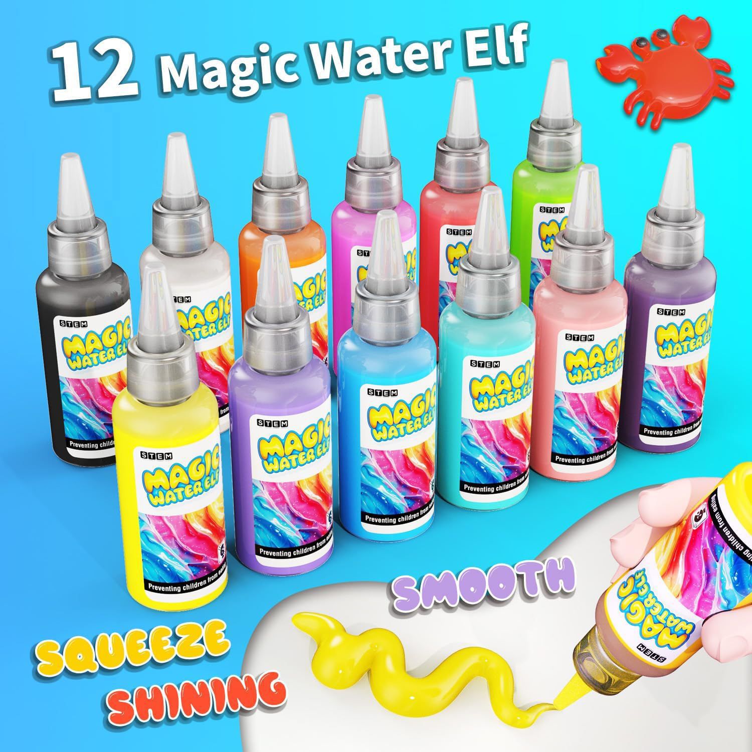 Magic Gel Water Beads Toy: 12- - огляд і ціна Kids Outdoor Garden