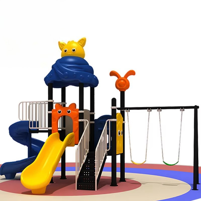 Large Durable Plastic  Kids' S - огляд і ціна Kids Outdoor Swing Set With Slide