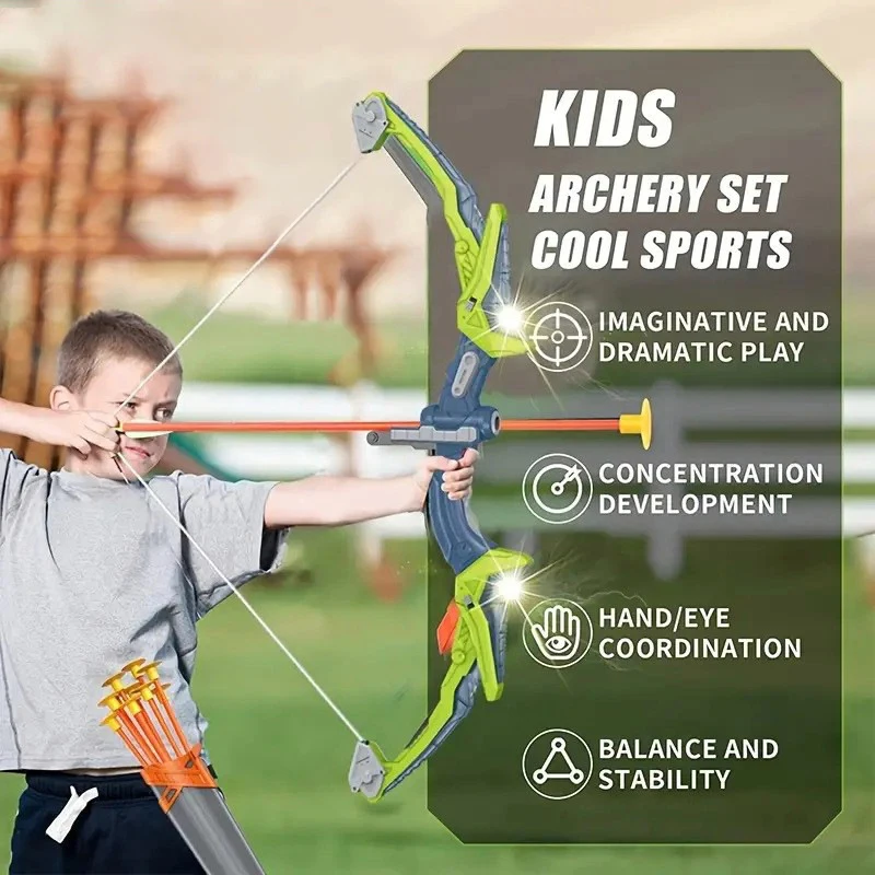 Kid Archery Set Bow and Arrow  - огляд і ціна Kids Outdoor Archery Set
