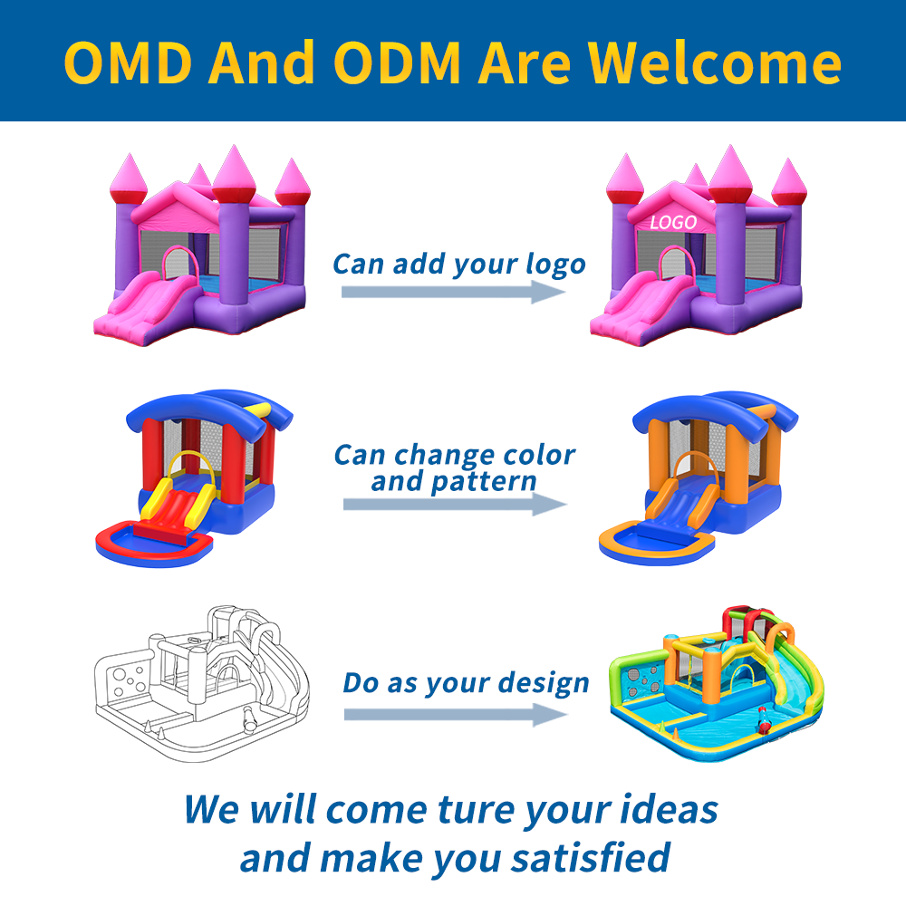 Custom Outdoor Inflatable Boun - огляд і ціна Kids Outdoor Playhouse