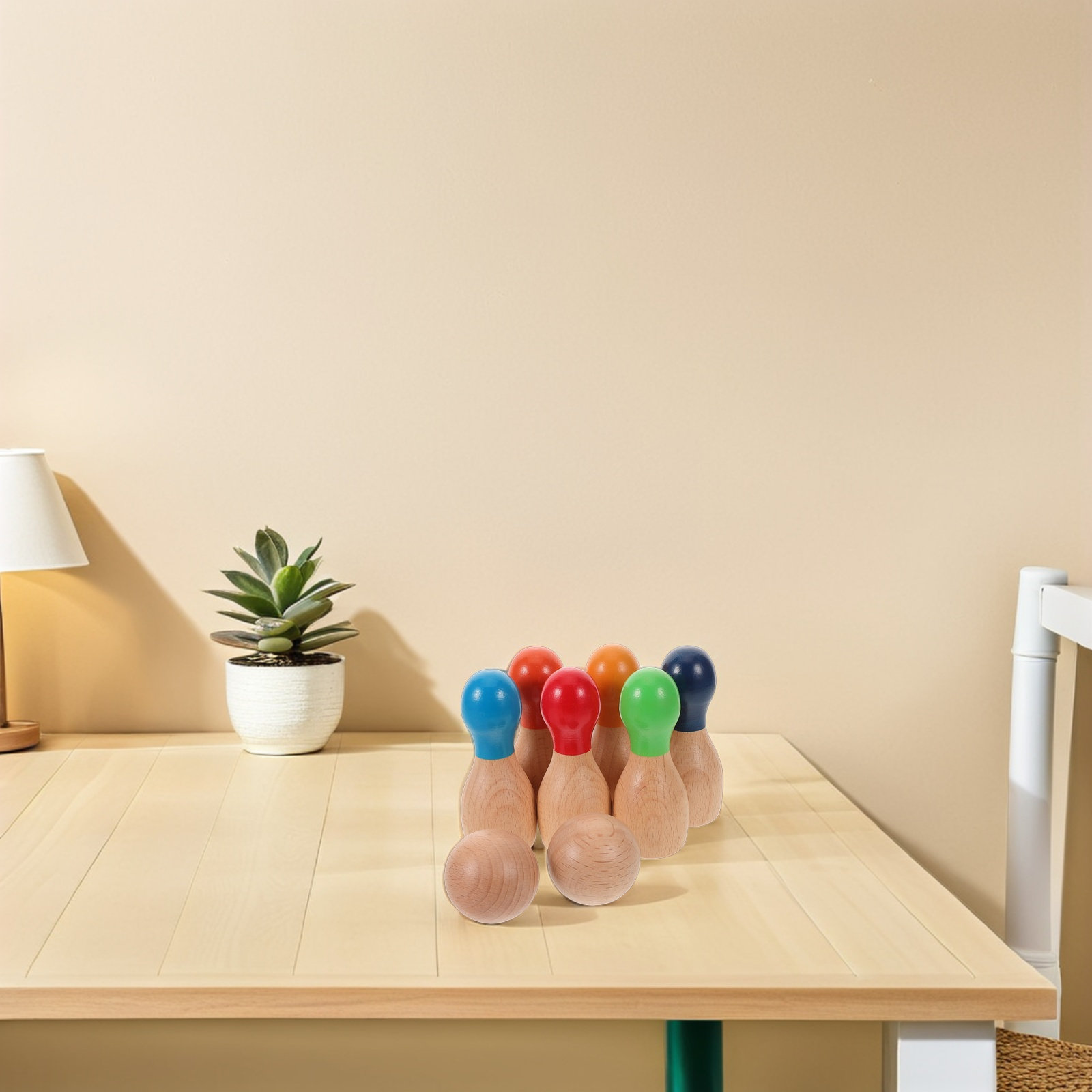 1Set Kids Wooden Rainbow Bowli - огляд і ціна Kids Outdoor Wooden Playset