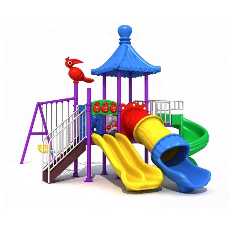 Wholesale Low Price Outdoor Am - огляд і ціна Kids Outdoor Swing Set With Slide