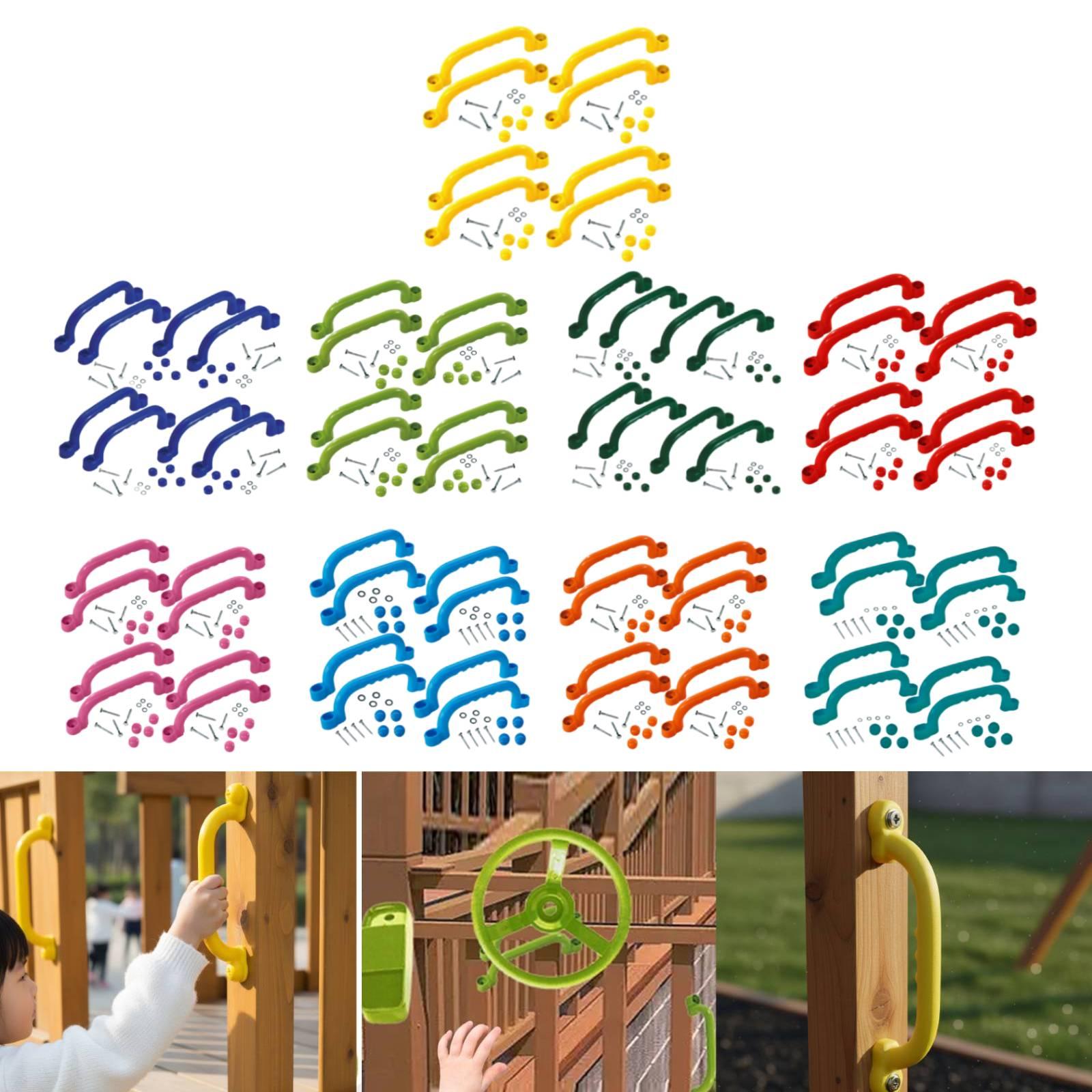 8Pcs Climbing Frame Handles Ea - огляд і ціна Kids Outdoor Playhouse