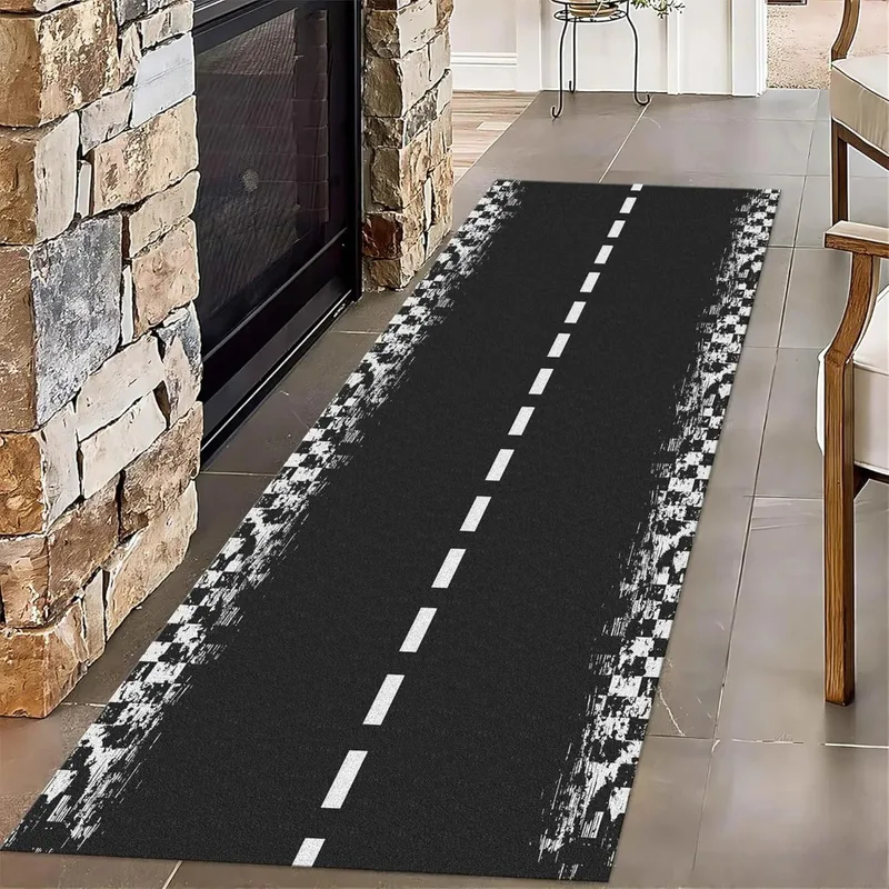 VIKAMA Airplane Runway Print R - огляд і ціна Kids Outdoor Mat Waterproof