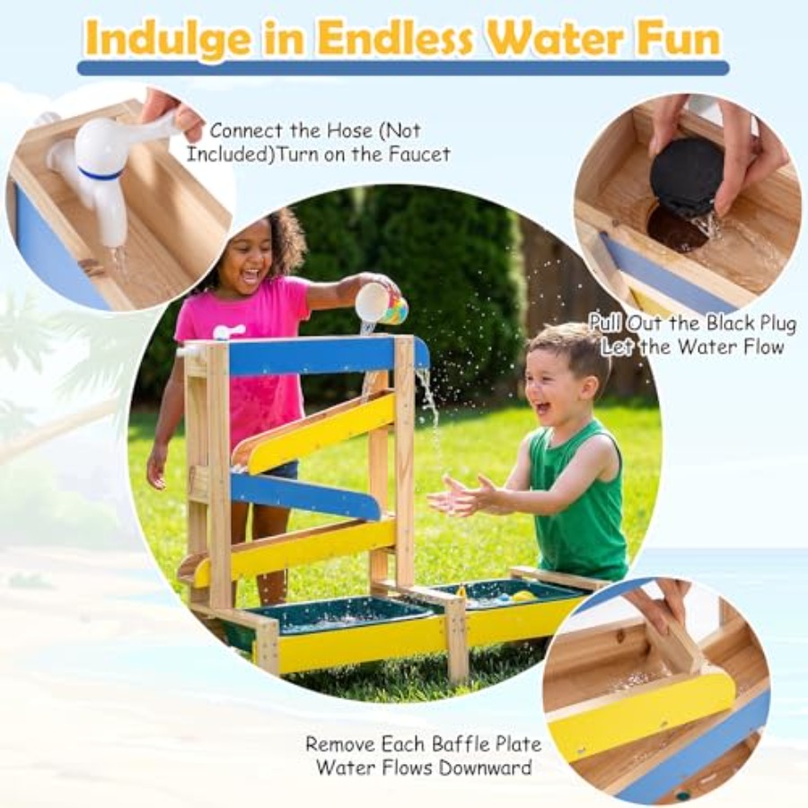 Outdoor kids activity playset  - огляд і ціна Kids Outdoor Wooden Playset