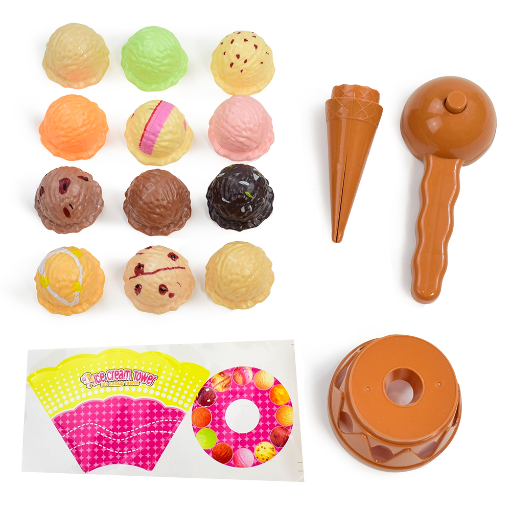 Children's Ice Cream Stacking  - огляд і ціна Kids Outdoor Mud Kitchen Accessories