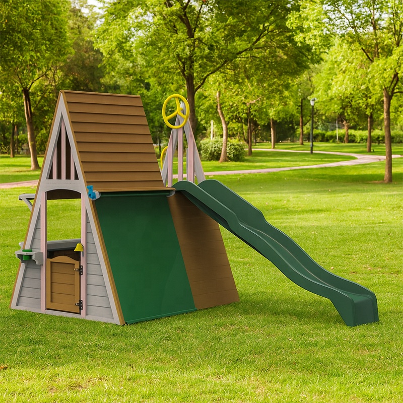 Kids Outdoor Playground Equipm - огляд і ціна Kids Outdoor Playhouse