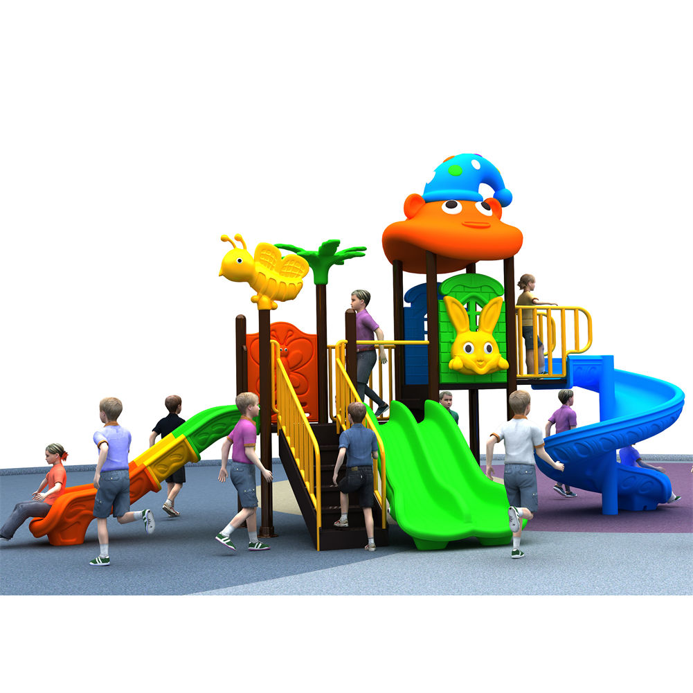 Hot Sale Children Outdoor Amus - огляд і ціна Kids Outdoor Swing Set With Slide