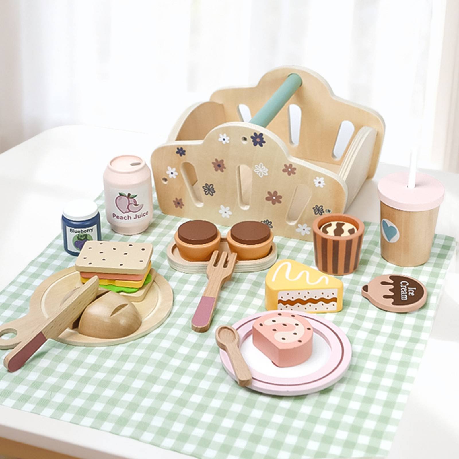 Wooden Outdoor Meal Basket Bas - огляд і ціна Kids Outdoor Wooden Playset