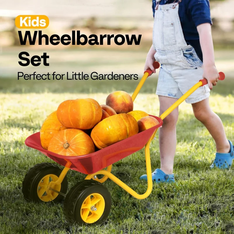 Kids Wheelbarrow Children Gard - огляд і ціна Kids Outdoor Garden
