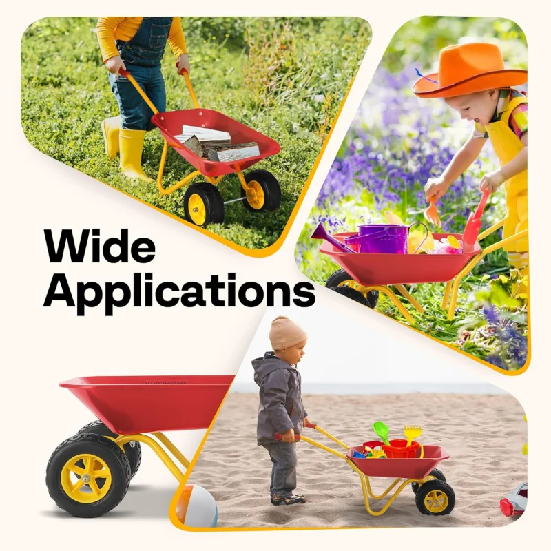Kids Wheelbarrow Children Gard - огляд і ціна Kids Outdoor Garden