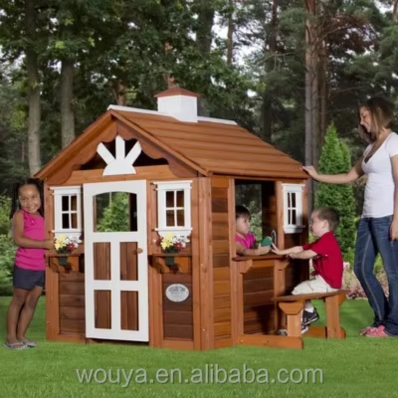Cheap Prefabricated Wooden Pla - огляд і ціна Kids Outdoor Playhouse