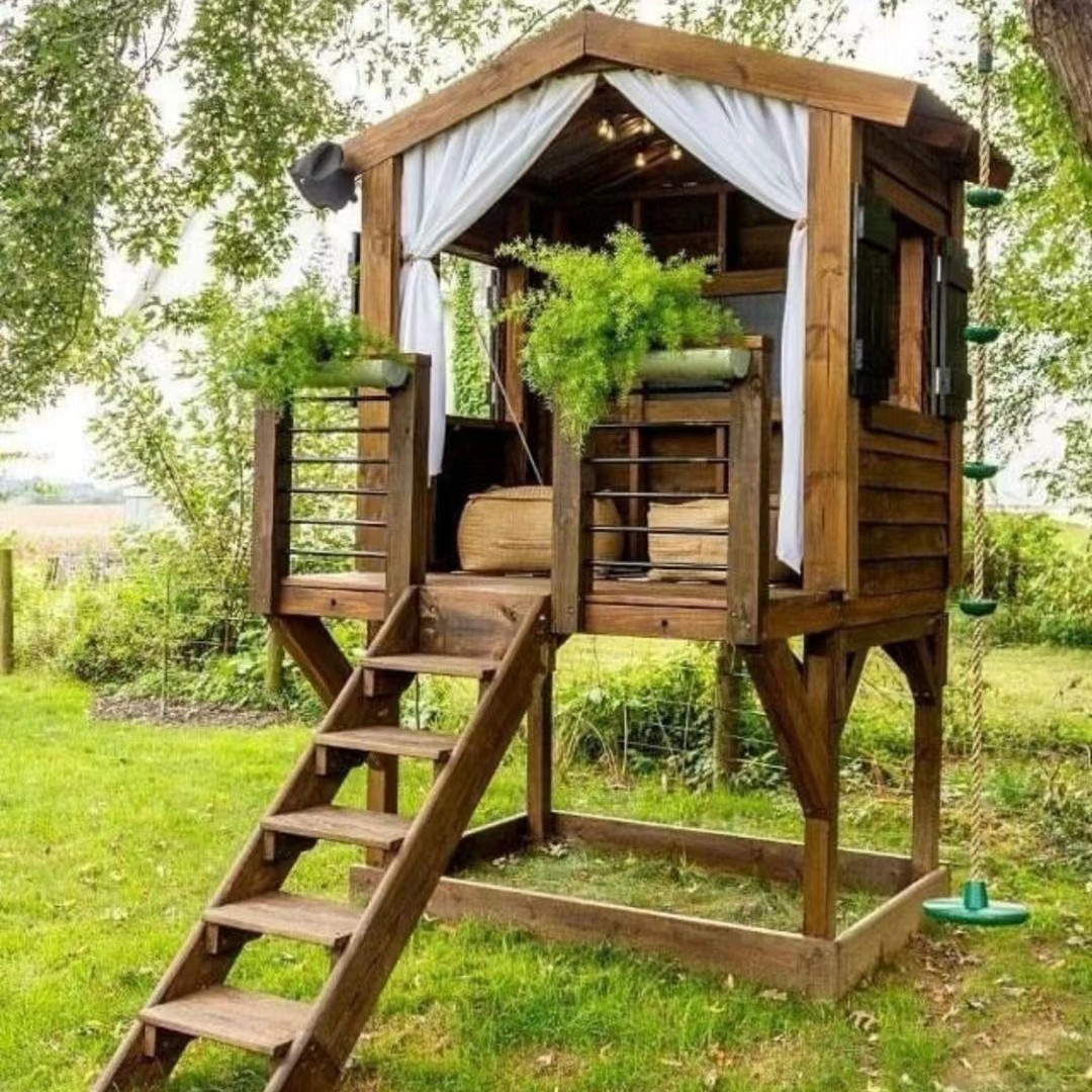 Outdoor Movable Assembly Homes - огляд і ціна Kids Outdoor Playhouse